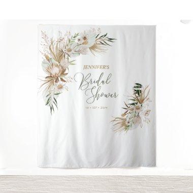 Bohemian Boho Bridal Wedding Shower Decor Tapestry