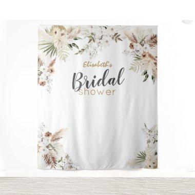 Bohemian Bridal Shower Backdrop Banner