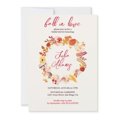 Bohemian Dried Rustic Autumn Falls