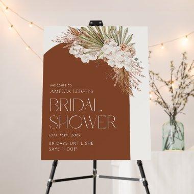 Bohemian Floral & Feathers  Foam Board