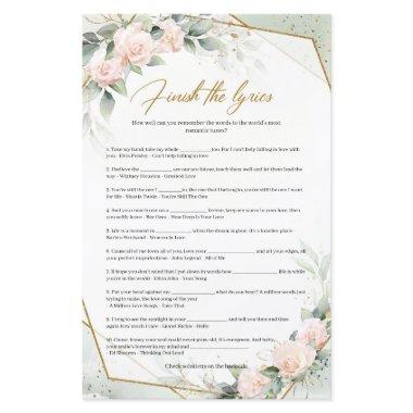 Bohemian rustic roses eucalyptus Finish the Lyric