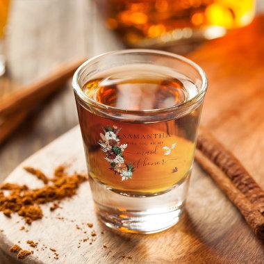Boho Autumn | Will you be my Maid of Honor Shot Glass