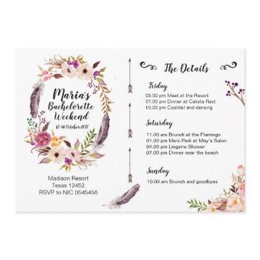 Boho Bachelorette Weekend Itinerary