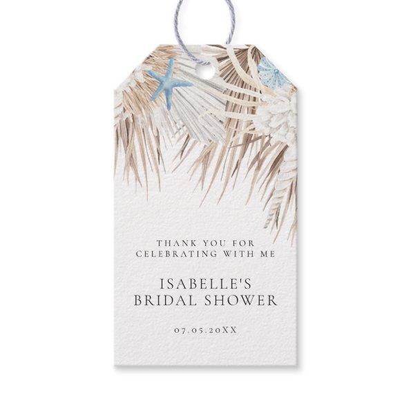 Boho Beach Bridal Shower Gift Tags