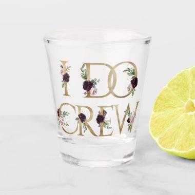 Boho Bling | Bachelorette Bridal Party I Do Crew Shot Glass