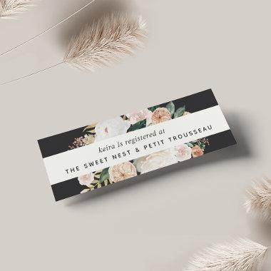 Boho Blooms Bridal Registry Insert Cards | Mini