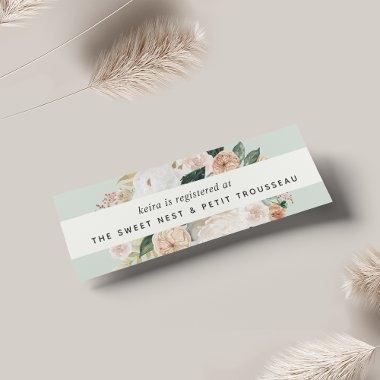 Boho Blooms Bridal Registry Insert Cards | Mini