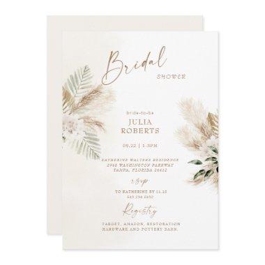 Boho Bohemian Pampas Grass