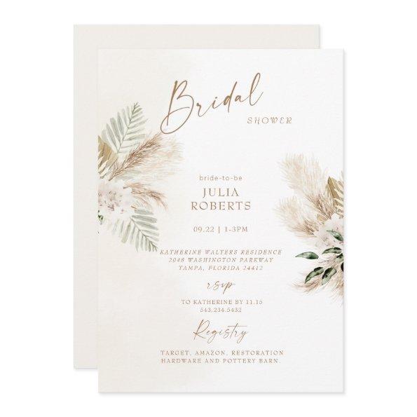 Boho Bohemian Pampas Grass
