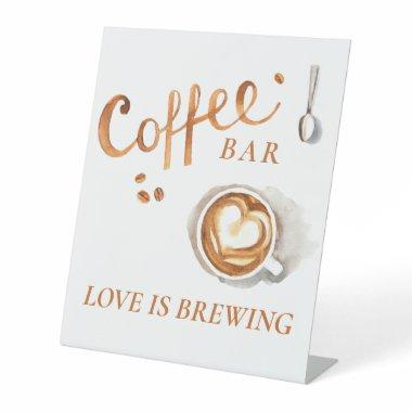 Boho Bridal Brunch - Coffee Bar Pedestal Sign