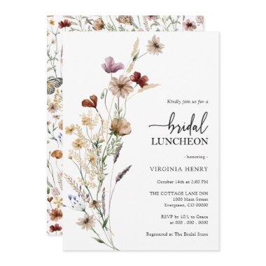 Boho Bridal Luncheon Invitations