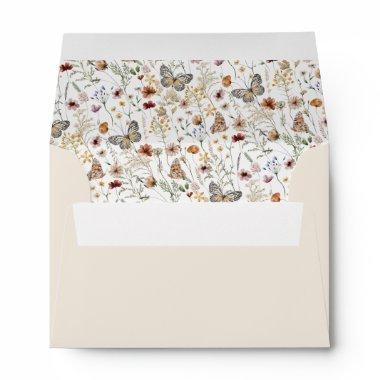 Boho Bridal Shower Envelope