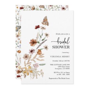 Boho Bridal Shower Invitations