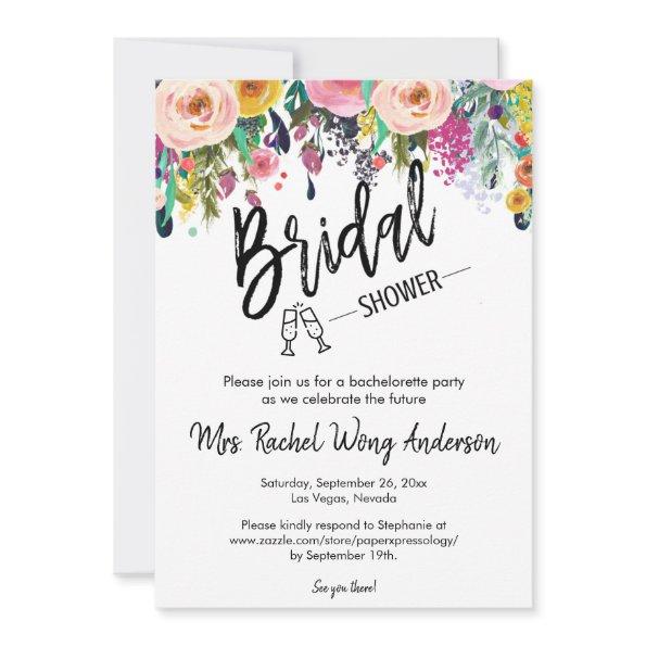 Boho  QR Code RSVP Details