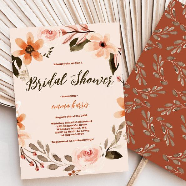 Boho Burnt Orange