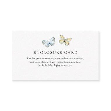 Boho Butterflies Enclosure Invitations