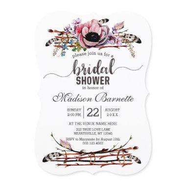 Boho Chic Blush Floral