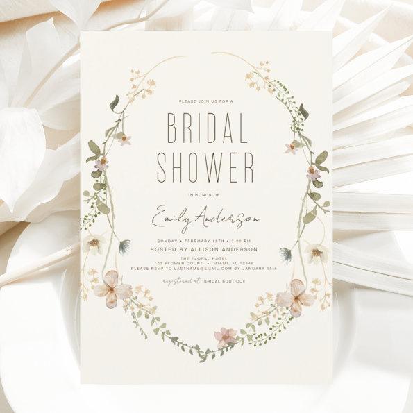 Boho Chic Wildflower  Elegant
