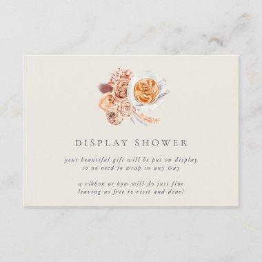 Boho Coffee Bridal Shower Display Shower Invitations
