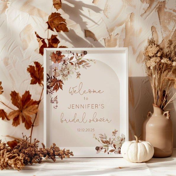 Boho Fall arch  welcome sign