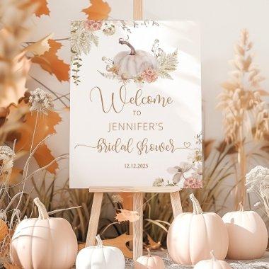 Boho fall pumpkin  welcome foam board