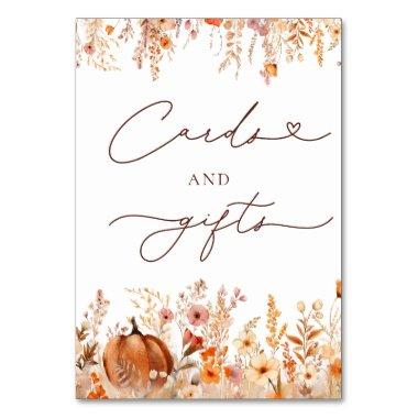 Boho Fall Pumpkin  and Gifts Sign