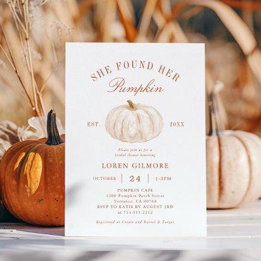 Boho Fall She Found Her Pumpkin