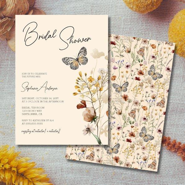 Boho Fall Wildflower
