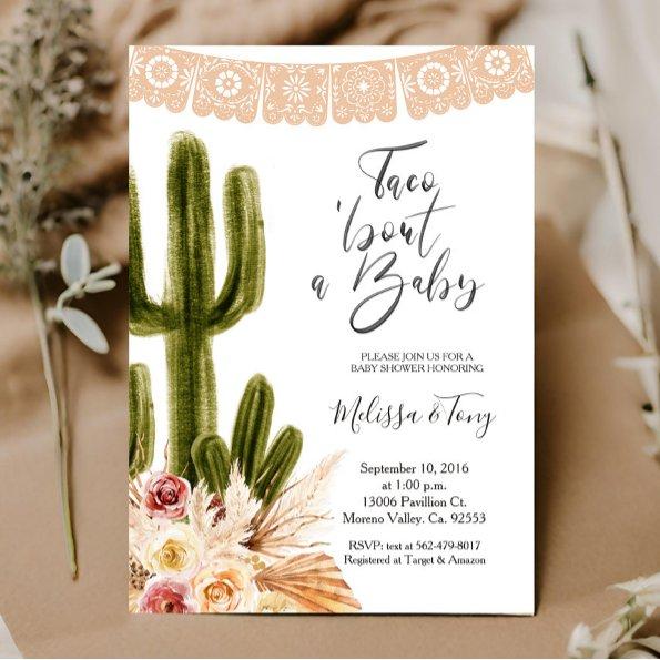 Boho Fiesta Taco 'bout Love BABY Shower