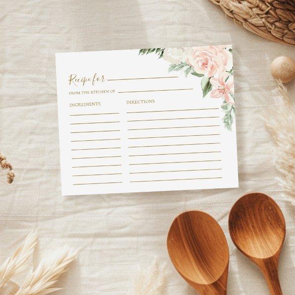 Boho Floral Blush Pink  Recipe