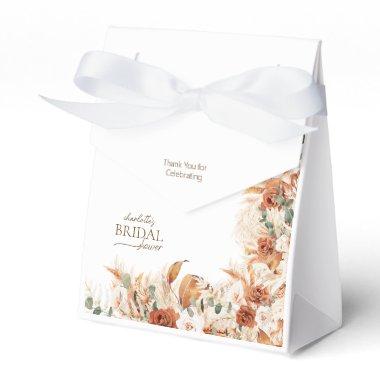Boho Floral Terracotta and Tequila  Favor Boxes