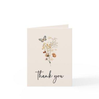 Boho Folded Thank You