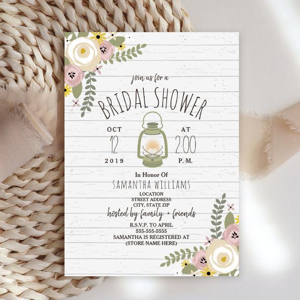 Boho Glamping Bridal Shower - Dusty Invitations