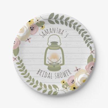 Boho Glamping Bridal Shower - Dusty Paper Plates