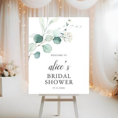 Boho Greenery Eucalyptus Welcome Bridal Shower Foam Board