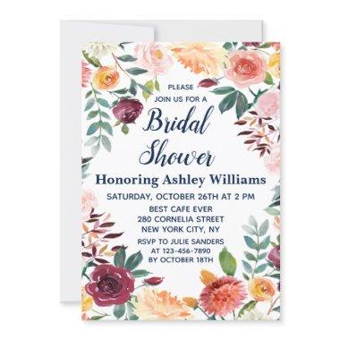 Boho Greenery Fall in Love Floral
