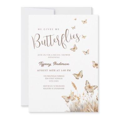 Boho He Gives Me Butterflies