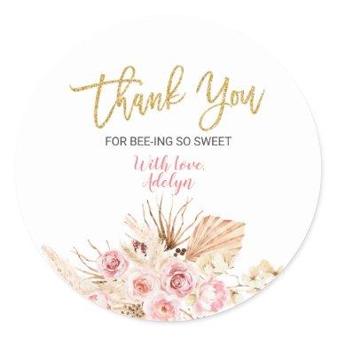 Boho Ice Cream Thank You for being here Stickers