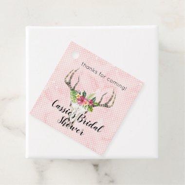 Boho Island Skull  Favor Tags
