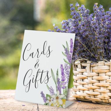Boho Lemons & Lavender  & Gifts  Pedestal Sign