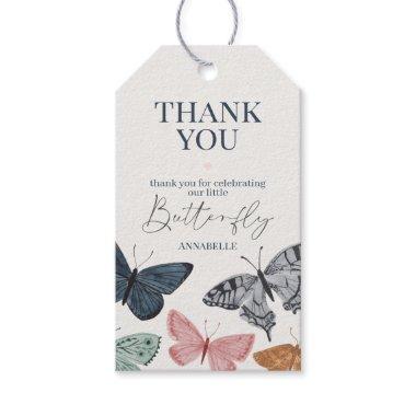 Boho Little Butterfly Party Favors Tags