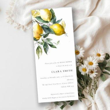 Boho Minimal Yellow Lemon Garden