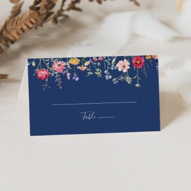 Boho Multicolor Wildflower Wedding Place