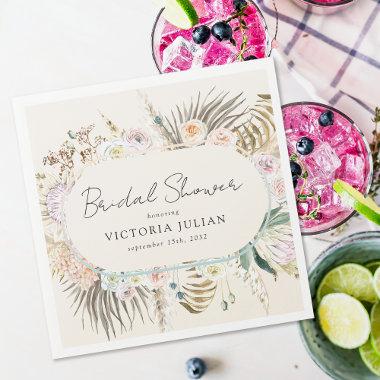 Boho Pampas Grass  Napkins