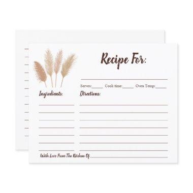 Boho Pampas Grass  Recipe