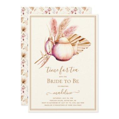 Boho Pampas Grass Tea Party
