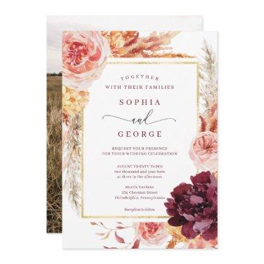 Boho Pampas Grass Wedding