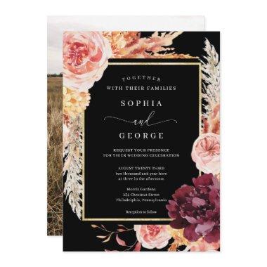 Boho Pampas Grass Wedding