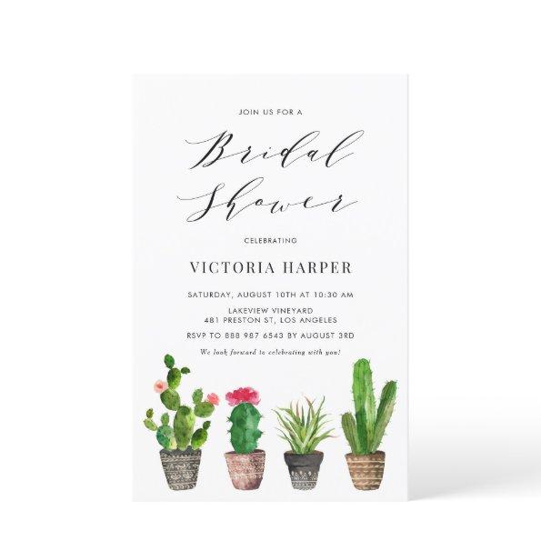 Boho Potted Cactus Summer