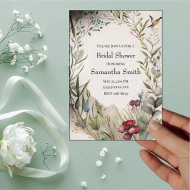 BOHO Ring of Flowers and Branches